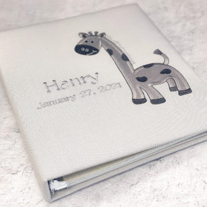 Baby Memory Book In The George The Giraffe Collection