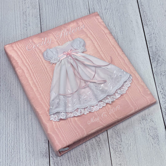 Large-Baby-Photo-Album-AR11-22G-Pink-Ballantines-White-Thread-alt
