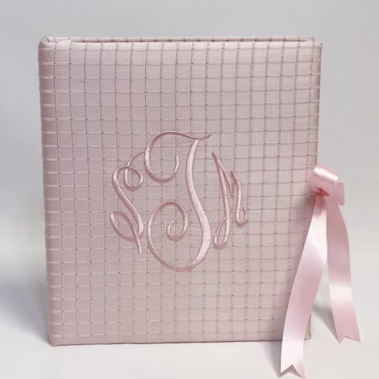 Large-Baby-Photo-Album-AR11-46-Pink-Fancy-Baby-Pink-Thread