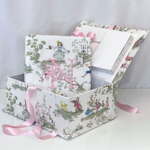 Nursery-Toile-Baby-Keepsake-Box-Medium-Baby-Book