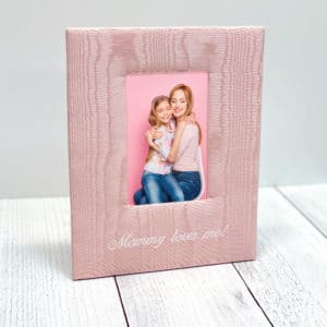 Baby Photo Frame In Baby Moiré