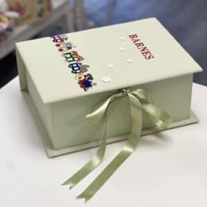 Zoo Train Keepsake Box