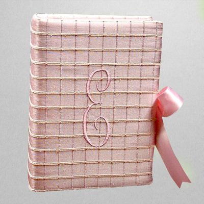AHB7-46-Pink-Textured-Silk-Style-15-Baby-Pink-Thread-E
