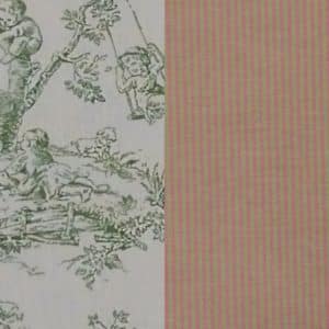 Fabric-Swatch-Cotton-Celadon-Toile-with-Green-Pinstriped-Cotton