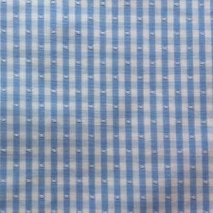 Fabric-Swatch-Cotton-Gingham-Blue-Cotton-Gingham