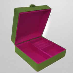 BJ6-CM-Apple-Green-Silk-with-Hot-Pink-Silk-open-view