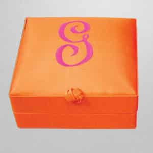 BJ6-CM-Orange-Silk-with-Fuchsia-Silk-Style-40-Fuchsia-Thread