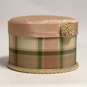 B12R-1C-Pink-and-Green-Plaid-on-Cream-Moire-with-Baby-Pink-Moire