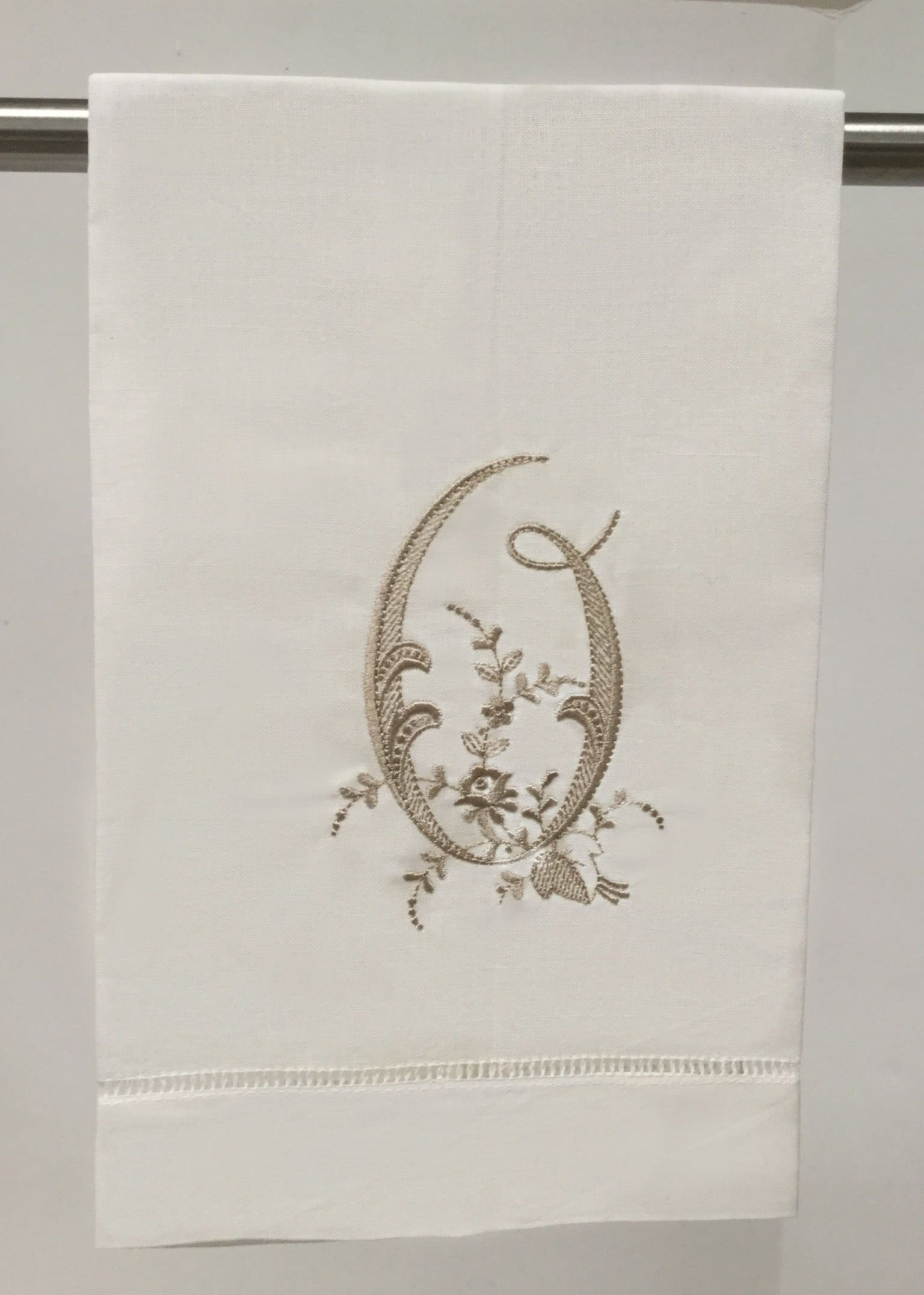 Monogrammed Tea Towel - Delightful Towels