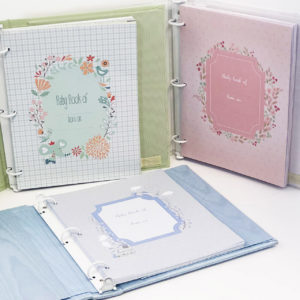 Baby Memory Book Page Color Options