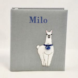 Baby Memory Book in the Llama Collection