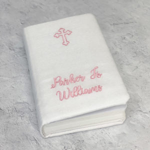 Children’s Bible In Shantung With Cross