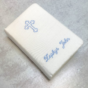 Children’s Bible In Shantung With Cross