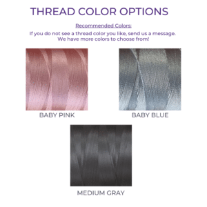 Recommended Thread Colors