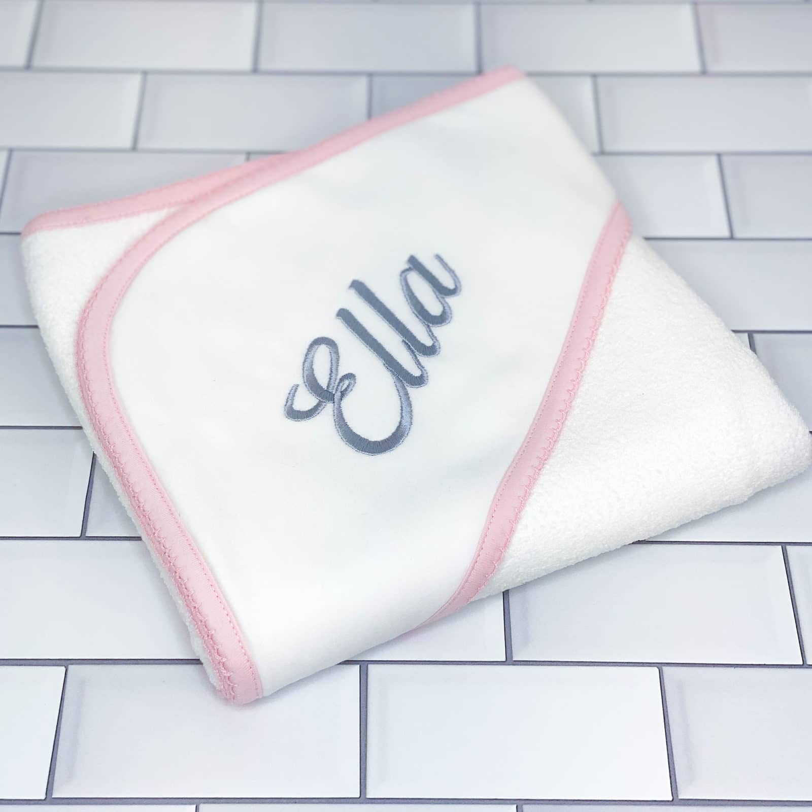 Baby Bath Towel Personalized - Baby Bath Wrap - Personalized