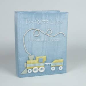 Medium Baby Photo Album with Choo Choo Train