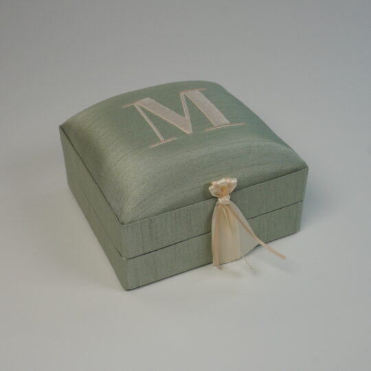 Jewelry Box In Baby Shantung