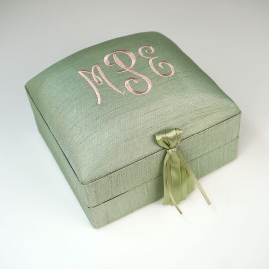 Jewelry Box In Baby Shantung