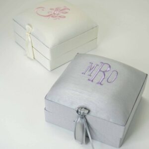 Jewelry Box In Baby Shantung