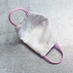 Marcela-Personal-Mask-Pink-White-Striped-Small-Back