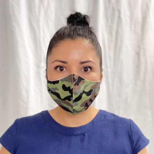 Camouflage-1-Face-Mask-Model