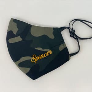 Camouflage-2-Face-Mask-Ballantines-Military-Gold-Name