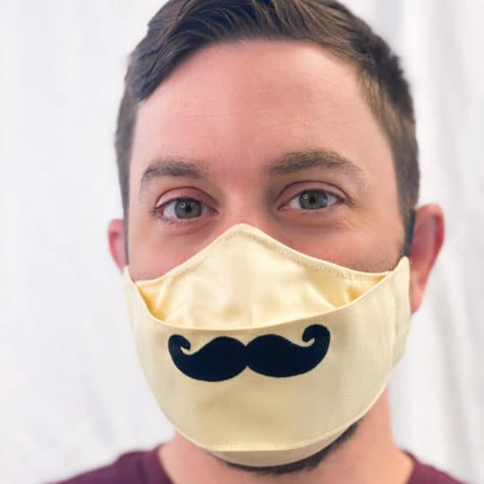 Mustache Face Mask