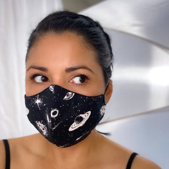 Galaxy Face Mask