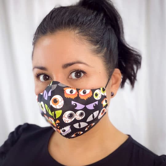 Monster Eyes Face Mask