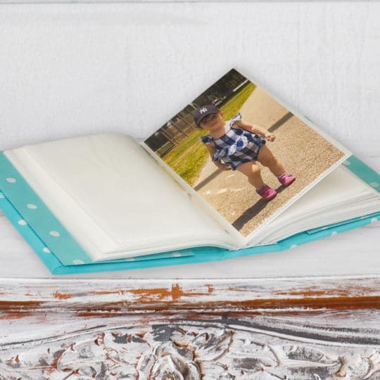 Small Hardbound Baby Photo Album– inside pages