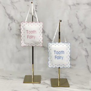 Tooth Fairy Baby Sign In Linen Cotton Blend