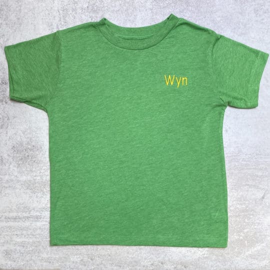 embroidered-toddler-t-shirt-green-block-wyn-yellow-1124-BCTS-3413T