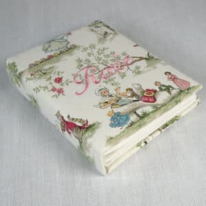 Medium Hardbound Photo Album in the Nursery Rhyme Over the Moon Toile
