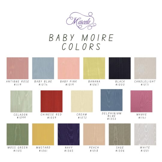baby moire color