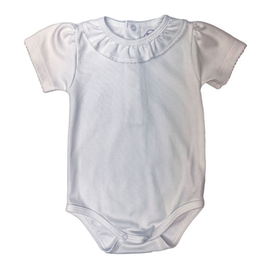 Ruffle Collar Onesie