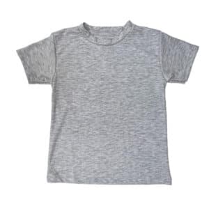 Pima Cotton Tee Gray