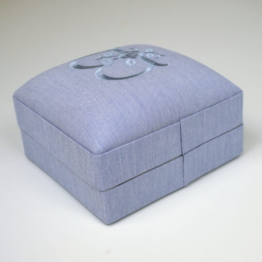 Jewelry Box Micro Stripe Cotton