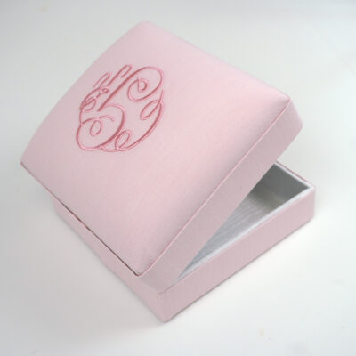 Jewelry Box Micro Stripe Cotton