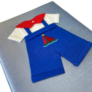 Medium Hardbound Photo Album Baby Boy Jumper