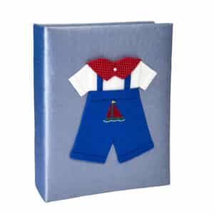 Medium Hardbound Photo Album Baby Boy Jumper