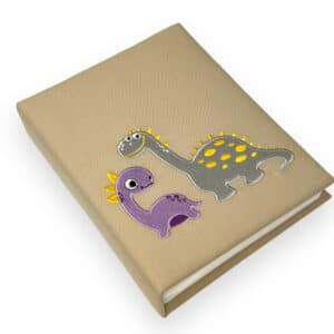 Medium Hardbound Photo Album Baby Dinosaurs