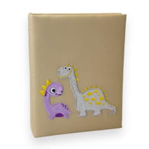 Medium Hardbound Photo Album Baby Dinosaurs