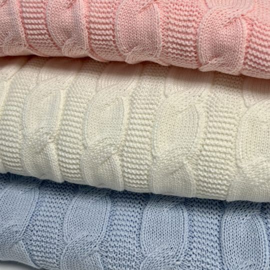 Knit Pima Cotton Baby Blanket