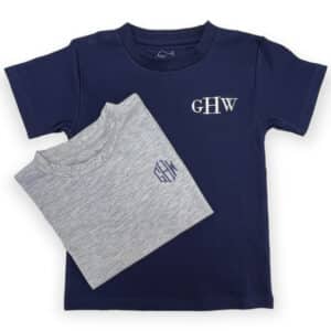 Pima Cotton Tee Monogrammed