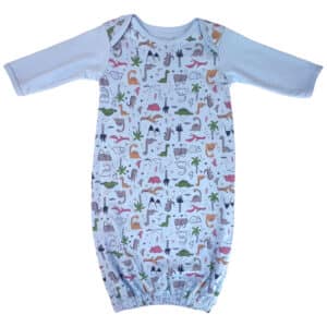 Dinosaur Baby Sleep Gown