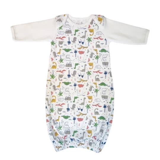 Dinosaur Baby Sleep Gown