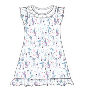 Mermaids Baby Nightgown