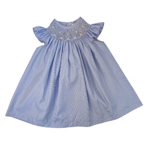 Pima Cotton Smocked Dress