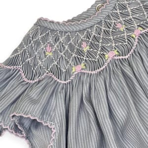 Pima Cotton Smocked Dress