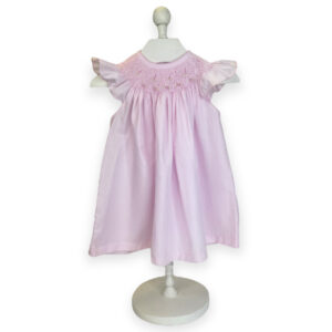 Pima Cotton Smocked Dress
